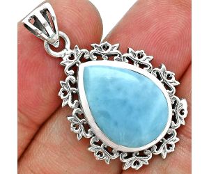 Larimar (Dominican Republic) Pendant Earrings Set EXT01454 T-1018, 13x18 mm