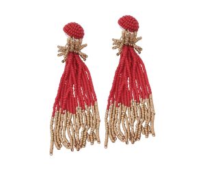Wholesale Handmade Colorful Beaded Earrings,Hoop Dangle Earrings, Bohemia Drops Earrings, Tassel Earrings FER1018
