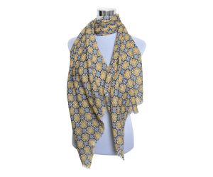 Wholesale Premium & Soft Quality Printed Scarf 100% Cashmere Wool Lightweight MWL307