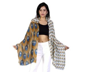 Wholesale Premium & Soft Quality Printed Scarf 100% Cashmere Wool Lightweight MWL309