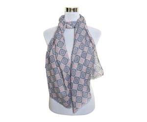 Wholesale Premium & Soft Quality Printed Scarf 100% Cashmere Wool Lightweight MWL310
