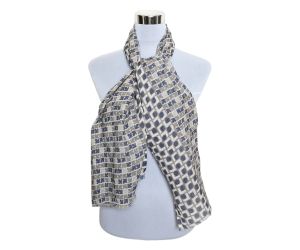 Wholesale Premium & Soft Quality Printed Scarf 100% Cashmere Wool Lightweight MWL312