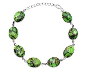 Green Matrix Turquoise Bracelet SDB5185 B-1001, 10x13 mm