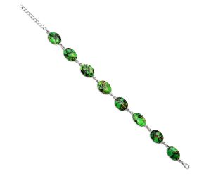 Green Matrix Turquoise Bracelet SDB5185 B-1001, 10x13 mm