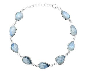 Rainbow Moonstone Bracelet SDB5222 B-1001, 8x11 mm