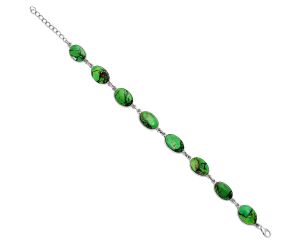 Green Matrix Turquoise Bracelet SDB5229 B-1001, 10x13 mm