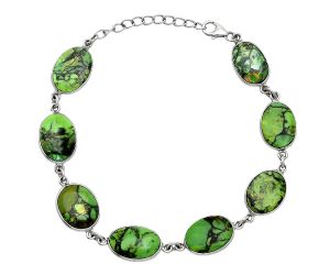 Green Matrix Turquoise Bracelet SDB5238 B-1001, 10x14 mm