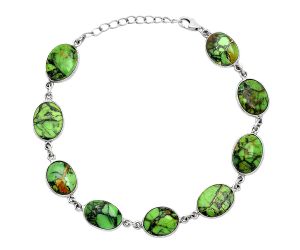 Green Matrix Turquoise Bracelet SDB5241 B-1001, 10x13 mm