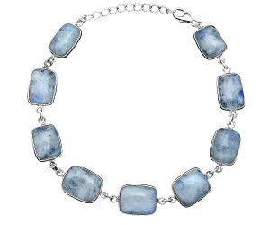 Rainbow Moonstone Bracelet SDB5267 B-1001, 10x13 mm