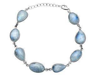 Rainbow Moonstone Bracelet SDB5268 B-1001, 9x15 mm