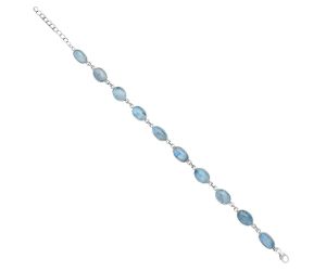 Rainbow Moonstone Bracelet SDB5272 B-1001, 7x11 mm