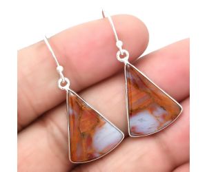 Natural Pietersite Earrings SDE40577 E-1001, 16x20 mm