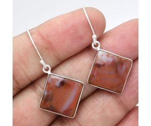 Natural Pietersite Earrings SDE40695 E-1001, 14x14 mm