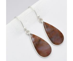 Natural Pietersite Earrings SDE40699 E-1001, 11x22 mm