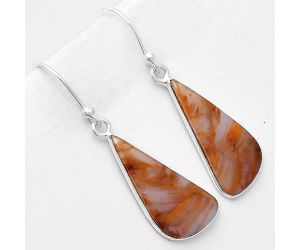 Natural Pietersite Earrings SDE40776 E-1001, 10x22 mm