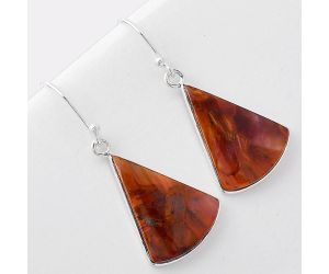 Natural Pietersite - Namibia Earrings SDE41020 E-1001, 16x21 mm