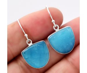 Natural Smithsonite Earrings SDE42984 E-1001, 14x15 mm