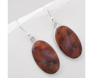 Natural Pietersite - Namibia Earrings SDE45339 E-1001, 14x22 mm