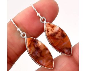 Natural Pietersite - Namibia Earrings SDE45569 E-1001, 11x23 mm