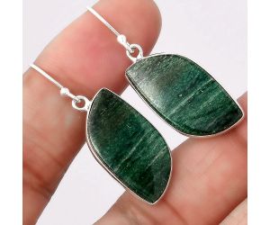 Natural Green Aventurine Earrings SDE46158 E-1001, 13x25 mm