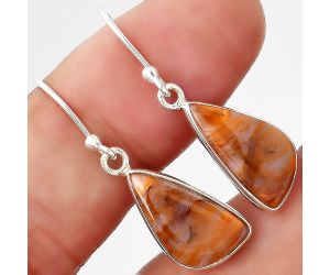 Natural Pietersite - Namibia Earrings SDE47710 E-1001, 8x16 mm