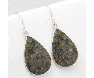 Dragon Blood Stone - South Africa Earrings SDE50841 E-1001, 17x25 mm