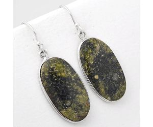 Dragon Blood Stone - South Africa Earrings SDE51087 E-1001, 14x26 mm