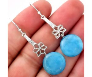 Natural Smithsonite Earrings SDE52573 E-1205, 15x15 mm