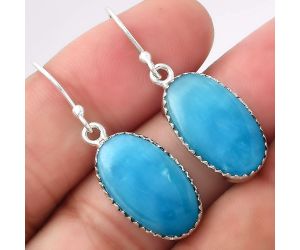 Natural Smithsonite Earrings SDE52726 E-1113, 11x19 mm