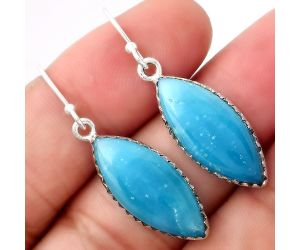 Natural Smithsonite Earrings SDE52785 E-1113, 10x23 mm