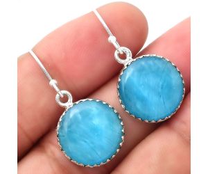 Natural Smithsonite Earrings SDE52786 E-1113, 15x15 mm