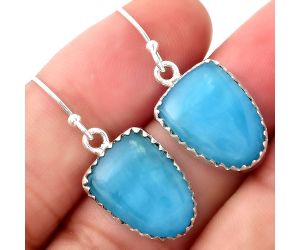 Natural Smithsonite Earrings SDE52791 E-1113, 12x16 mm