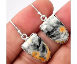 Natural Maligano Jasper - Indonesia Earrings SDE52794 E-1113, 12x17 mm