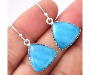 Natural Smithsonite Earrings SDE52802 E-1113, 15x15 mm