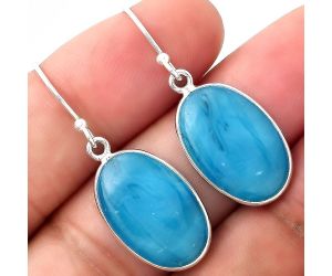 Natural Smithsonite Earrings SDE53069 E-1001, 12x19 mm