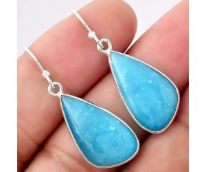 Natural Smithsonite Earrings SDE53173 E-1001, 12x21 mm