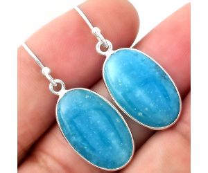 Natural Smithsonite Earrings SDE53180 E-1001, 12x19 mm