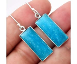 Natural Smithsonite Earrings SDE53284 E-1001, 9x22 mm