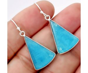 Natural Smithsonite Earrings SDE53481 E-1001, 15x21 mm