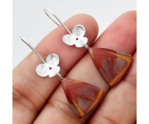 Natural Noreena Jasper Earrings SDE54595 E-1094, 15x18 mm