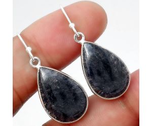 Natural Purple Aventurine Earrings SDE54898 E-1001, 13x19 mm