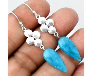 Natural Smithsonite Earrings SDE55440 E-1094, 9x12 mm