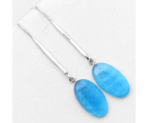 Natural Smithsonite Earrings SDE55547 E-1095, 11x19 mm