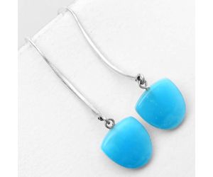 Natural Smithsonite Earrings SDE55611 E-1095, 13x14 mm