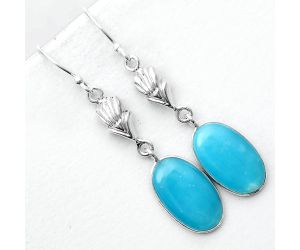 Natural Smithsonite Earrings SDE55734 E-1094, 10x17 mm