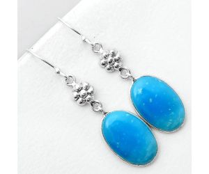 Natural Smithsonite Earrings SDE55819 E-1094, 12x19 mm