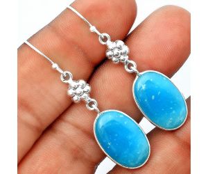 Natural Smithsonite Earrings SDE55819 E-1094, 12x19 mm