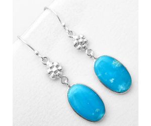 Natural Smithsonite Earrings SDE55828 E-1094, 11x18 mm