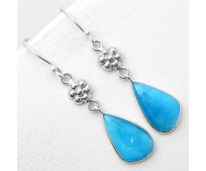 Natural Smithsonite Earrings SDE55839 E-1094, 10x17 mm