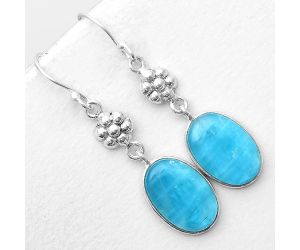 Natural Smithsonite Earrings SDE55847 E-1094, 11x16 mm